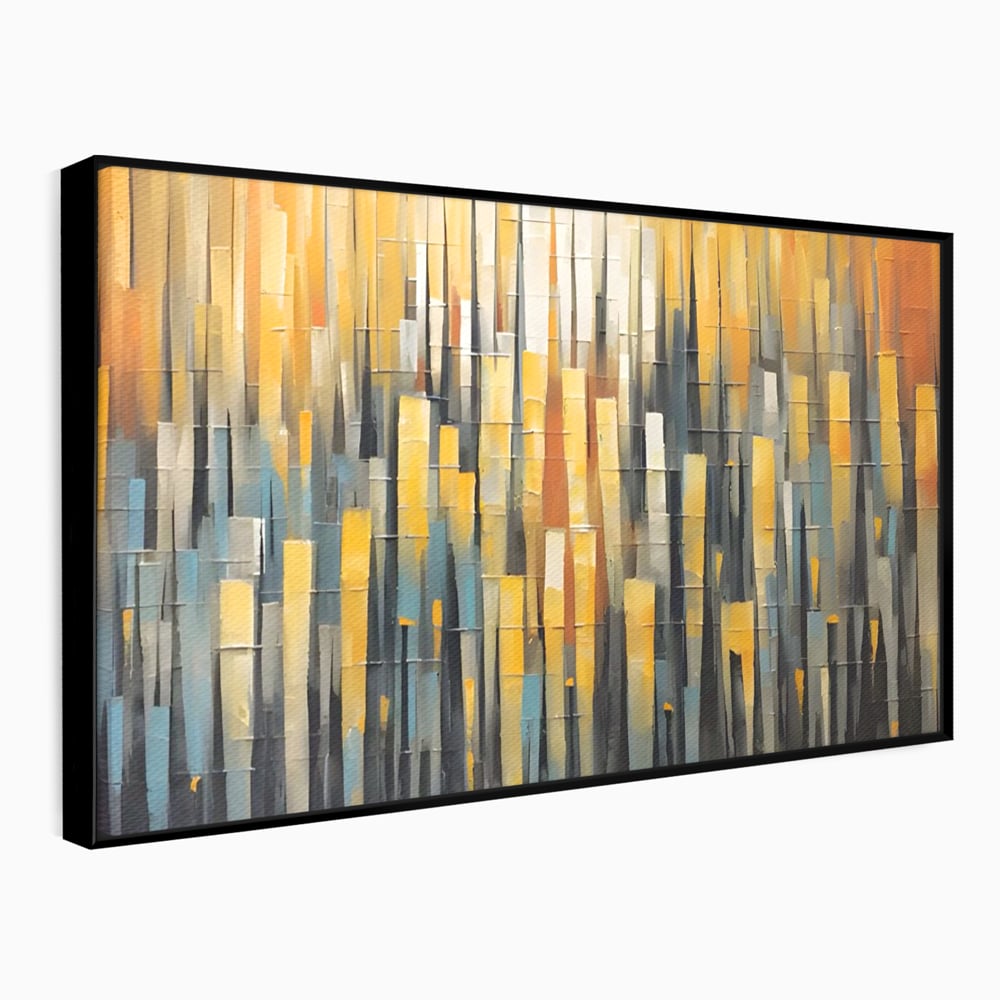 Tablou Canvas Premium LuxCanva® C1215, Colored Stripes ,  Relaxare, Living Room, Culori Vibrante