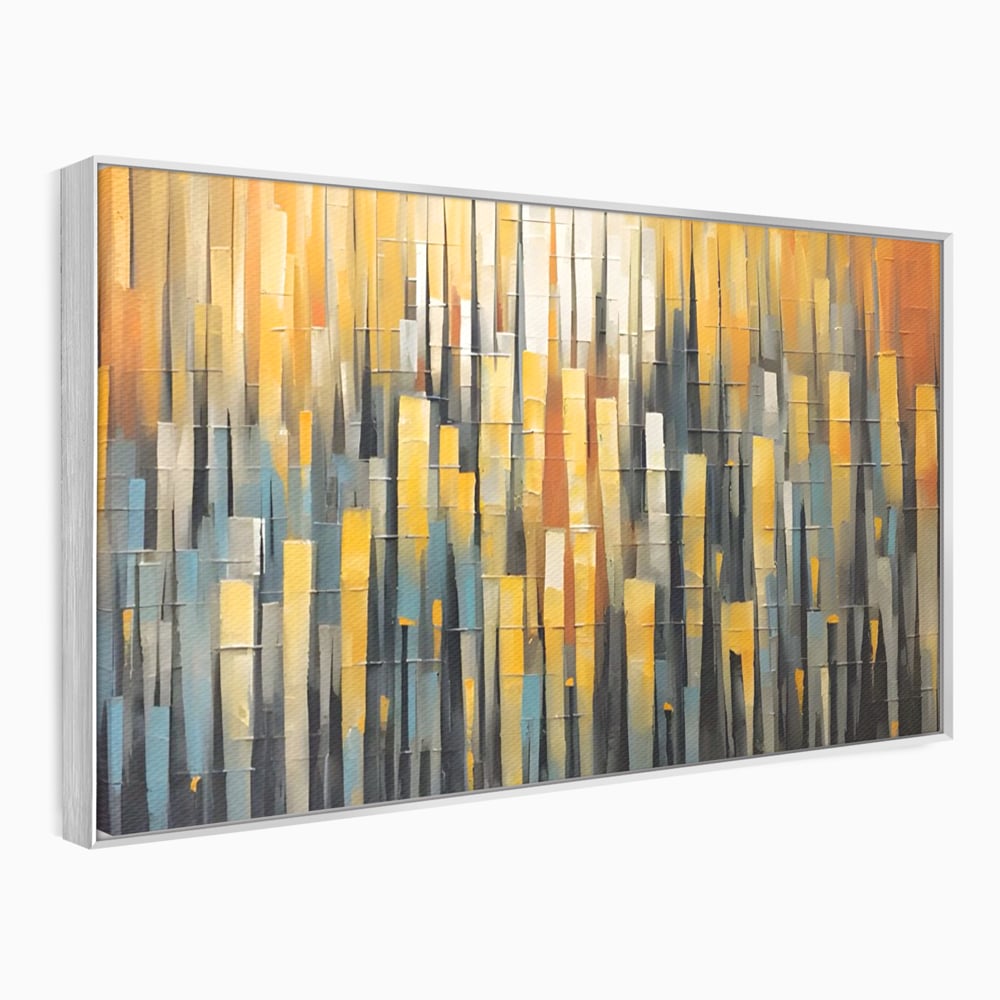 Tablou Canvas Premium LuxCanva® C1215, Colored Stripes ,  Relaxare, Living Room, Culori Vibrante