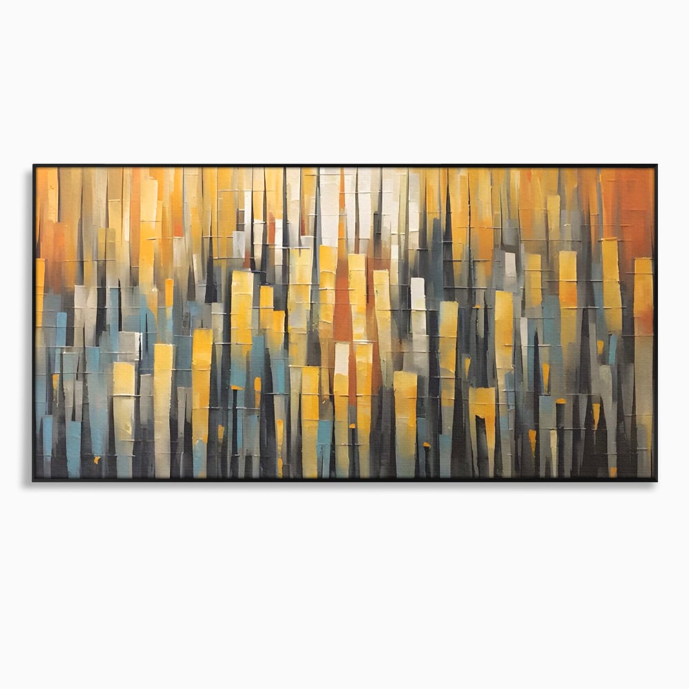 Tablou Canvas Premium LuxCanva® C1215, Colored Stripes ,  Relaxare, Living Room, Culori Vibrante