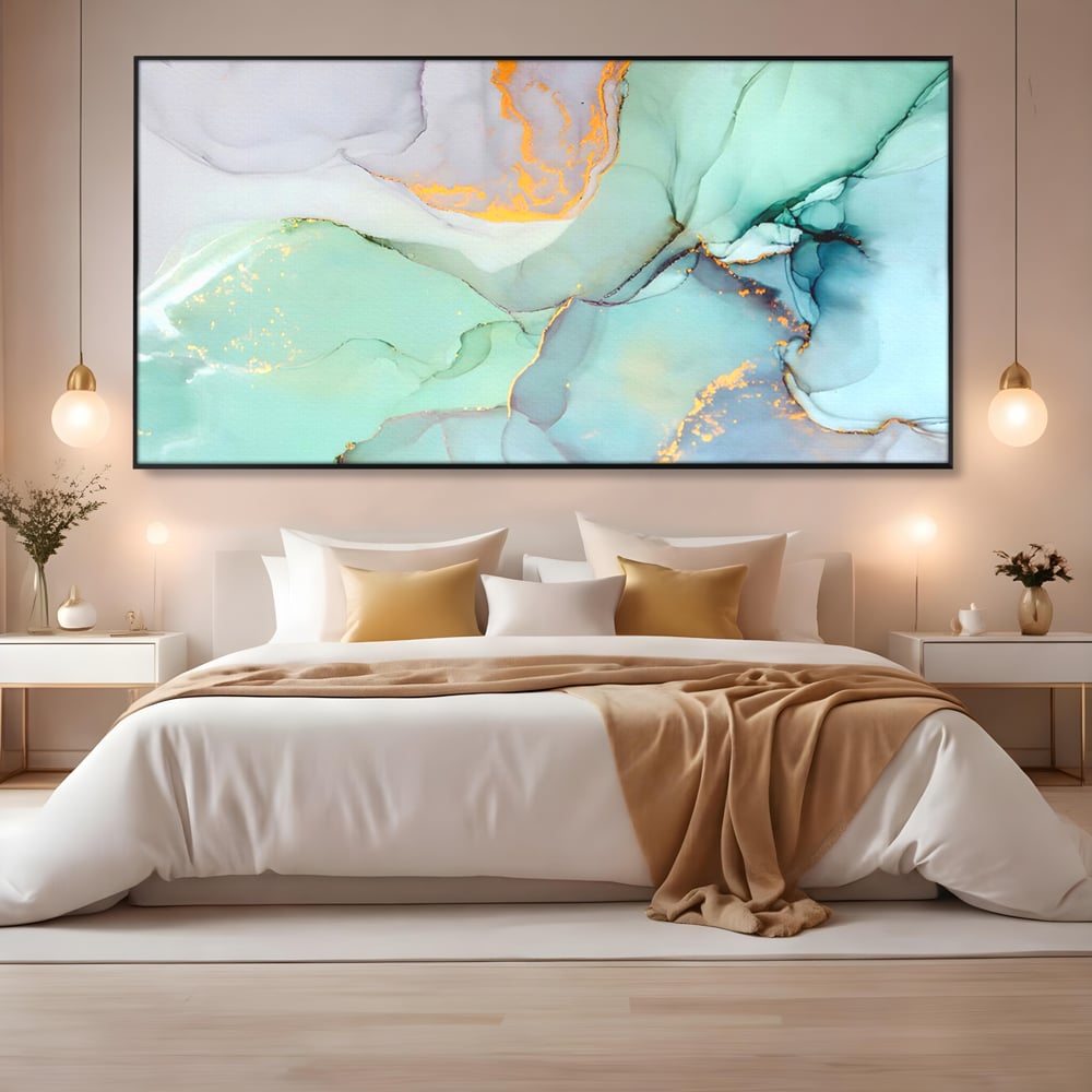 Tablou Canvas Premium LuxCanva® C1216, Colored Marble , Relaxare, Living Room, Culori Vibrante