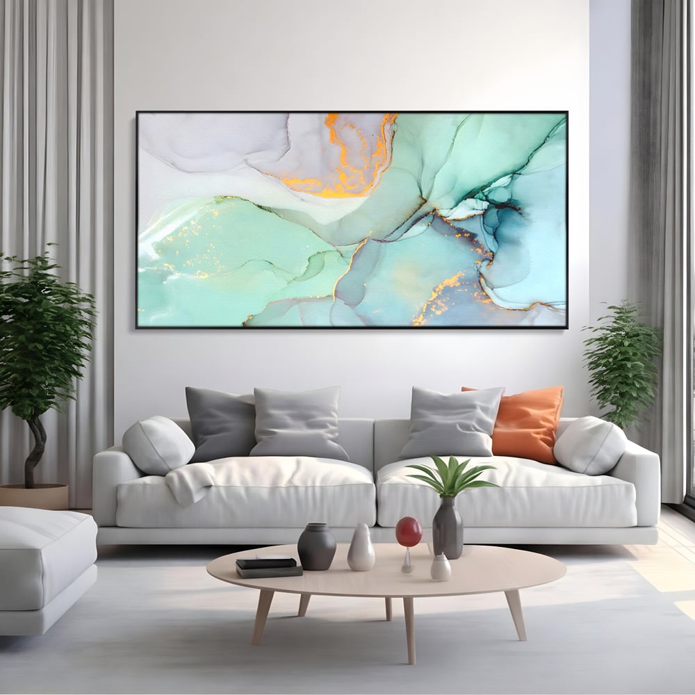 Tablou Canvas Premium LuxCanva® C1216, Colored Marble , Relaxare, Living Room, Culori Vibrante