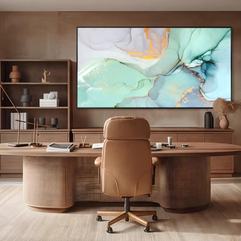 Tablou Canvas Premium LuxCanva® C1216, Colored Marble , Relaxare, Living Room, Culori Vibrante