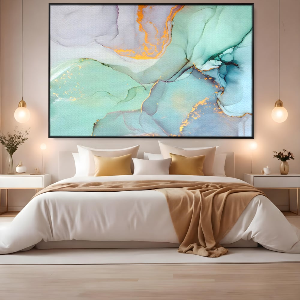 Tablou Canvas Premium LuxCanva® C1216, Colored Marble , Relaxare, Living Room, Culori Vibrante