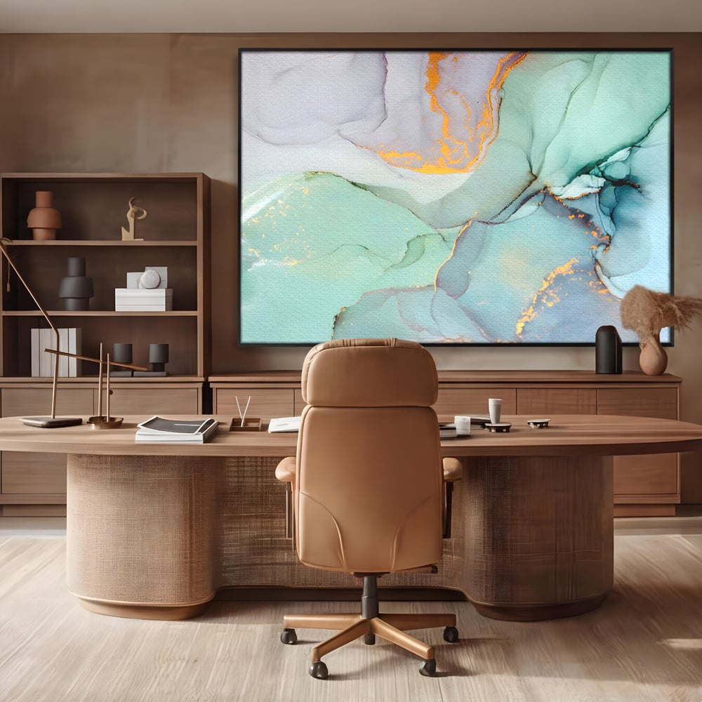Tablou Canvas Premium LuxCanva® C1216, Colored Marble , Relaxare, Living Room, Culori Vibrante