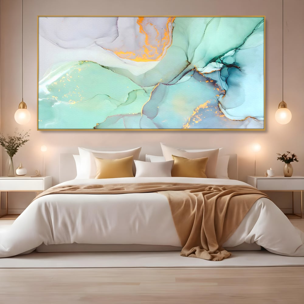 Tablou Canvas Premium LuxCanva® C1216, Colored Marble , Relaxare, Living Room, Culori Vibrante