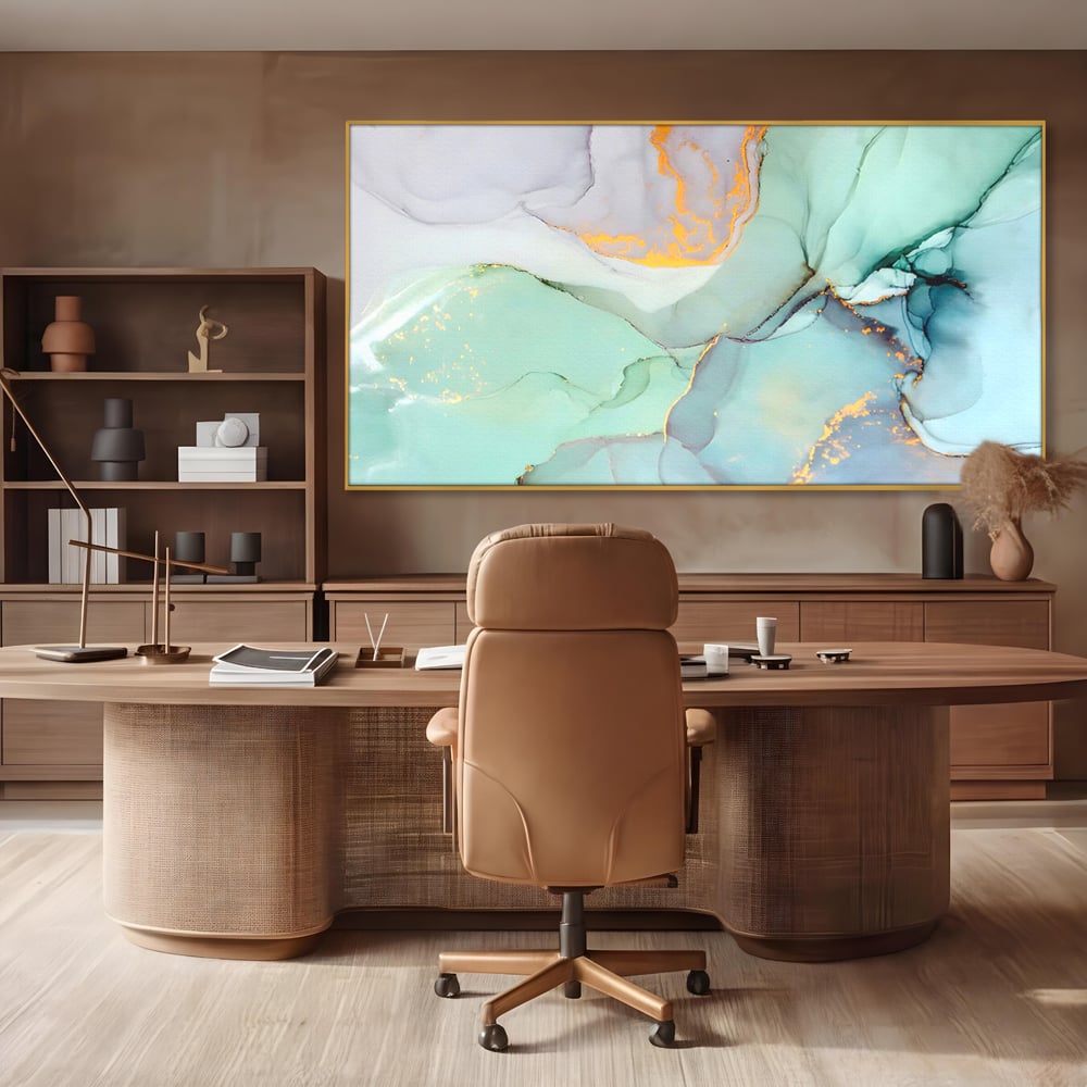 Tablou Canvas Premium LuxCanva® C1216, Colored Marble , Relaxare, Living Room, Culori Vibrante
