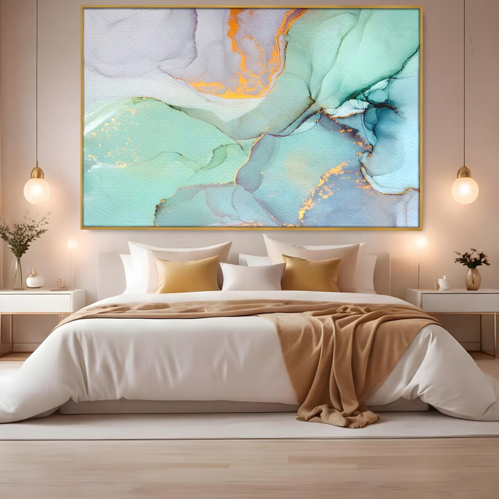 Tablou Canvas Premium LuxCanva® C1216, Colored Marble , Relaxare, Living Room, Culori Vibrante