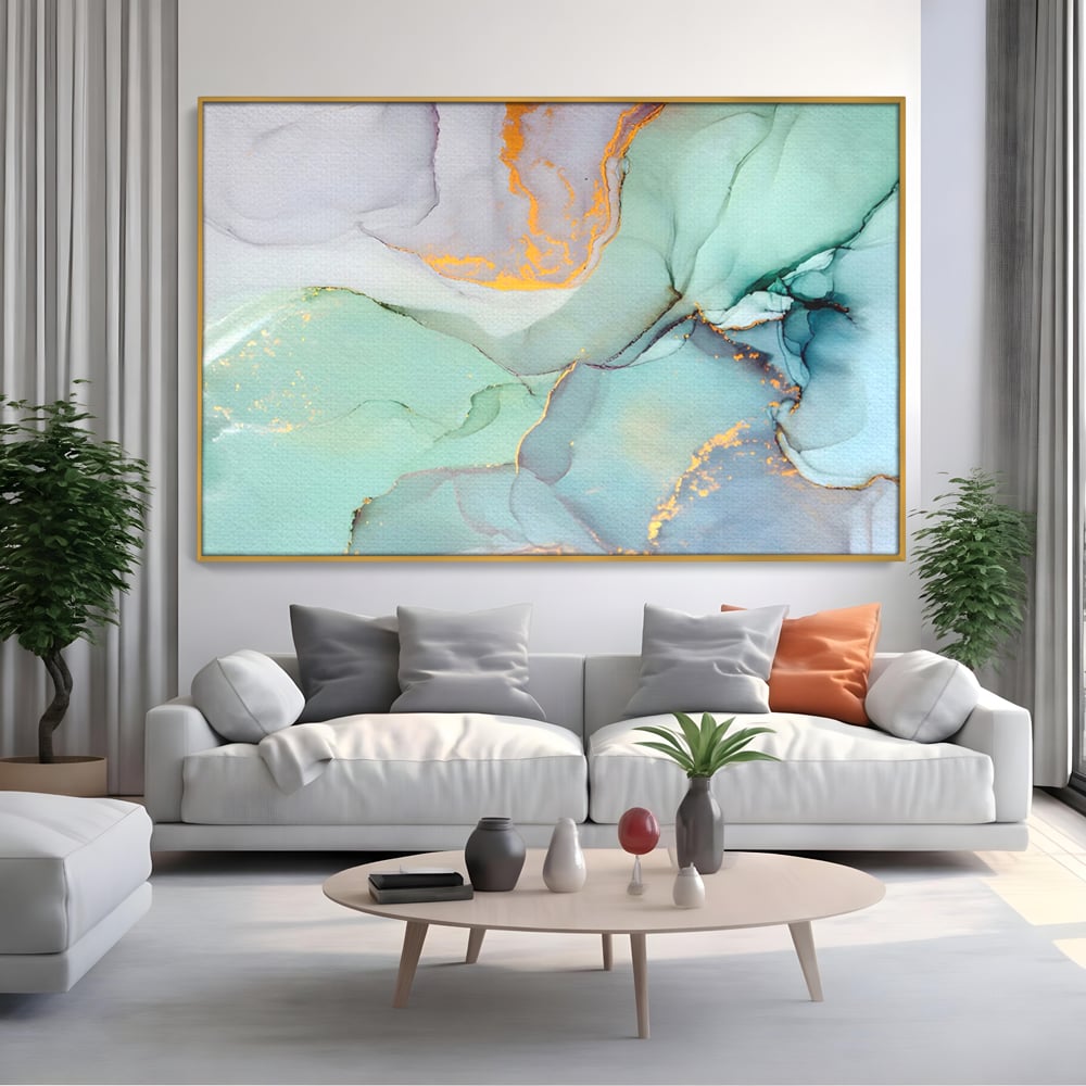 Tablou Canvas Premium LuxCanva® C1216, Colored Marble , Relaxare, Living Room, Culori Vibrante