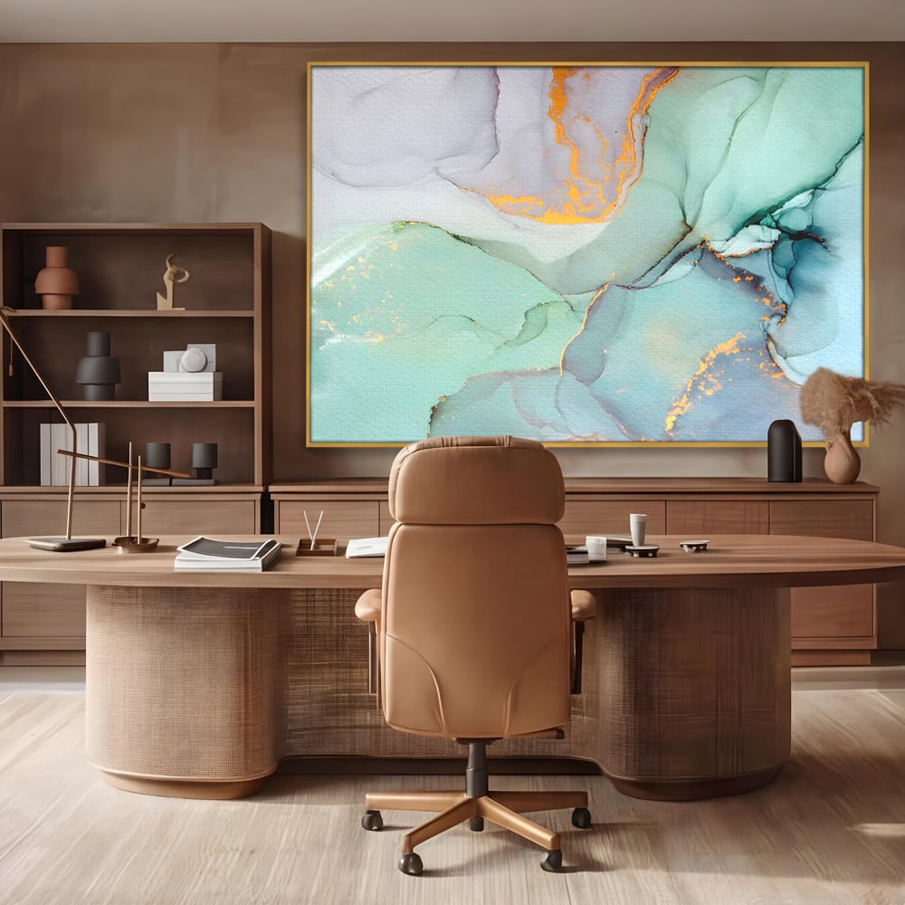 Tablou Canvas Premium LuxCanva® C1216, Colored Marble , Relaxare, Living Room, Culori Vibrante