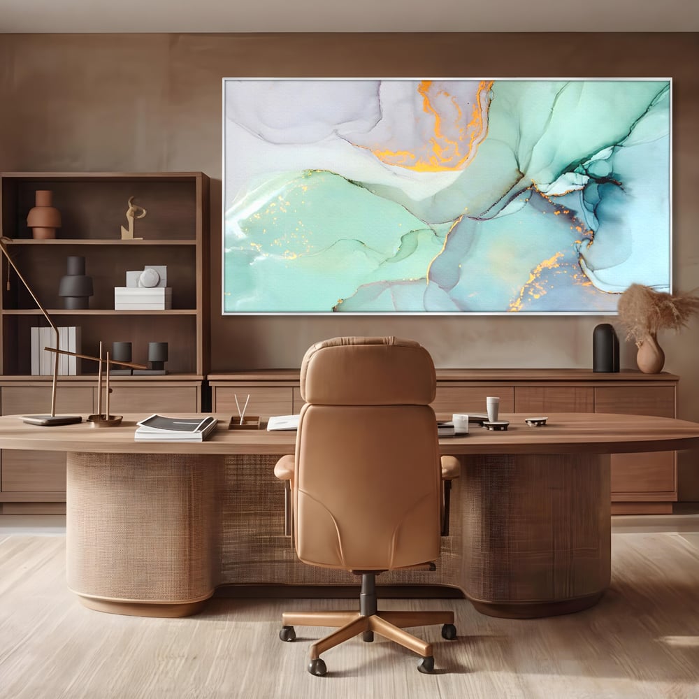 Tablou Canvas Premium LuxCanva® C1216, Colored Marble , Relaxare, Living Room, Culori Vibrante
