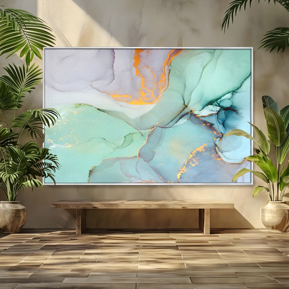 Tablou Canvas Premium LuxCanva® C1216, Colored Marble , Relaxare, Living Room, Culori Vibrante
