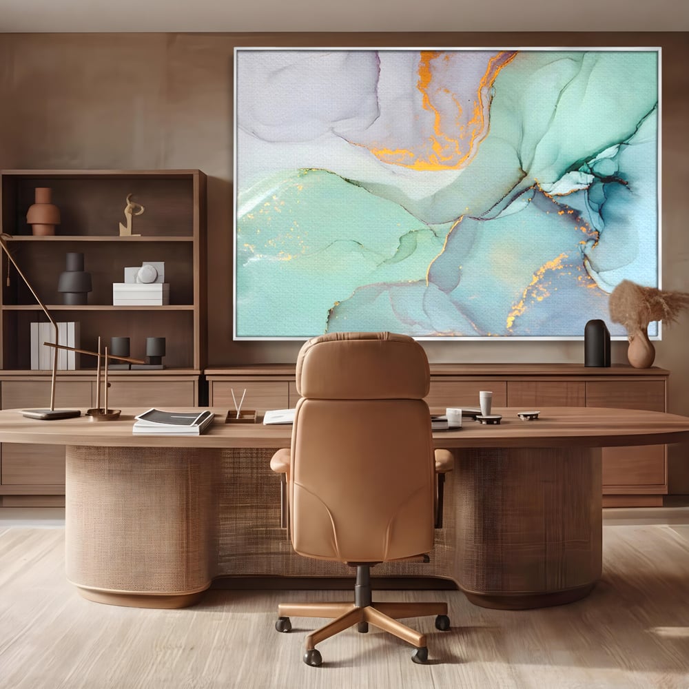 Tablou Canvas Premium LuxCanva® C1216, Colored Marble , Relaxare, Living Room, Culori Vibrante