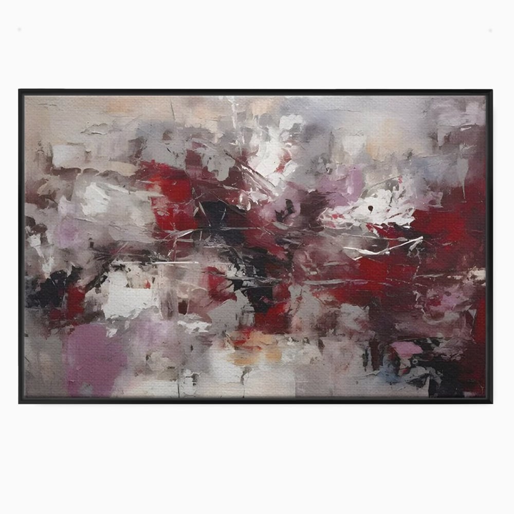 Tablou Canvas Premium LuxCanva® C1221, Pete De Culoare Tablou Abstract , Relaxare, Living Room, Culori Vibrante