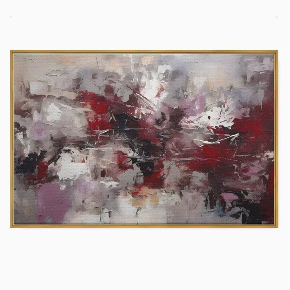 Tablou Canvas Premium LuxCanva® C1221, Pete De Culoare Tablou Abstract , Relaxare, Living Room, Culori Vibrante