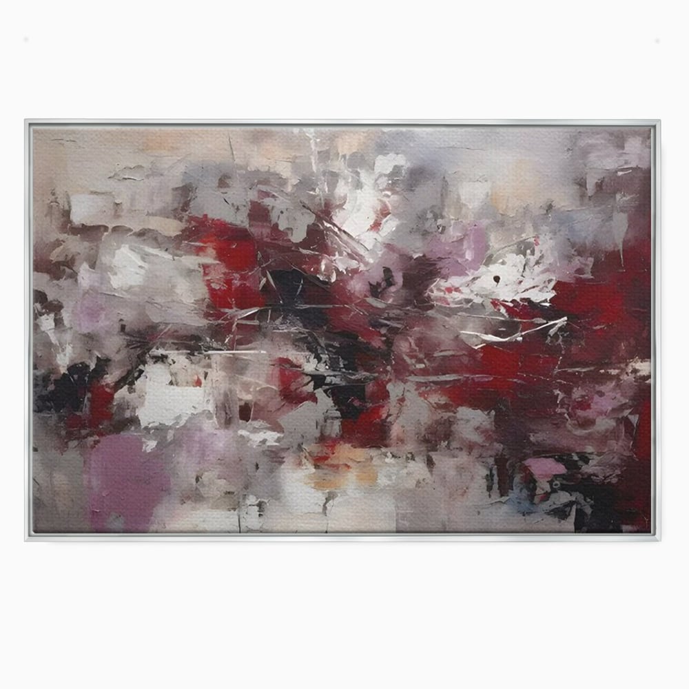 Tablou Canvas Premium LuxCanva® C1221, Pete De Culoare Tablou Abstract , Relaxare, Living Room, Culori Vibrante