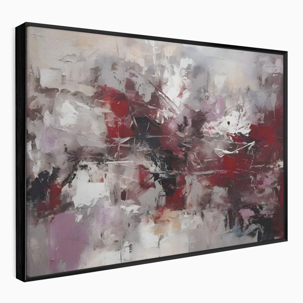 Tablou Canvas Premium LuxCanva® C1221, Pete De Culoare Tablou Abstract , Relaxare, Living Room, Culori Vibrante