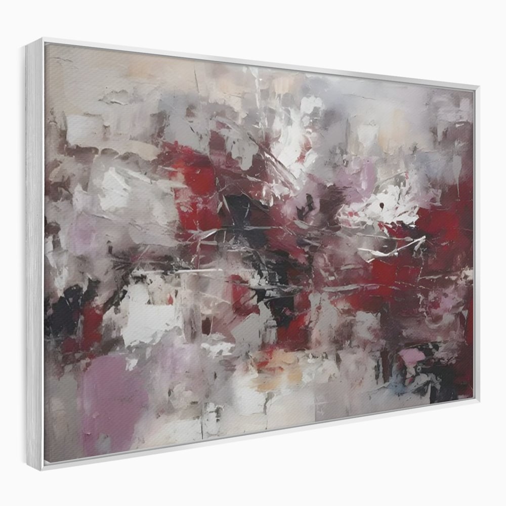 Tablou Canvas Premium LuxCanva® C1221, Pete De Culoare Tablou Abstract , Relaxare, Living Room, Culori Vibrante
