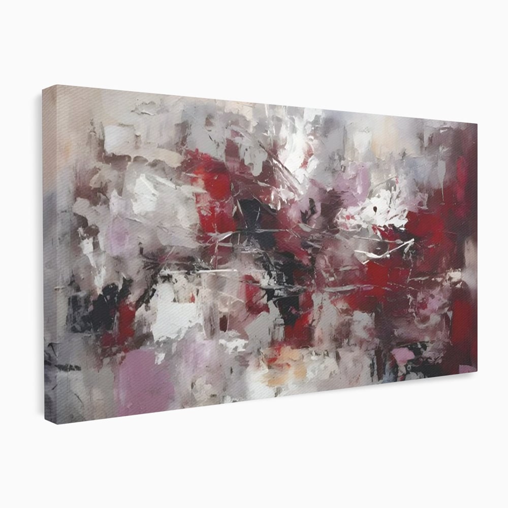 Tablou Canvas Premium LuxCanva® C1221, Pete De Culoare Tablou Abstract , Relaxare, Living Room, Culori Vibrante