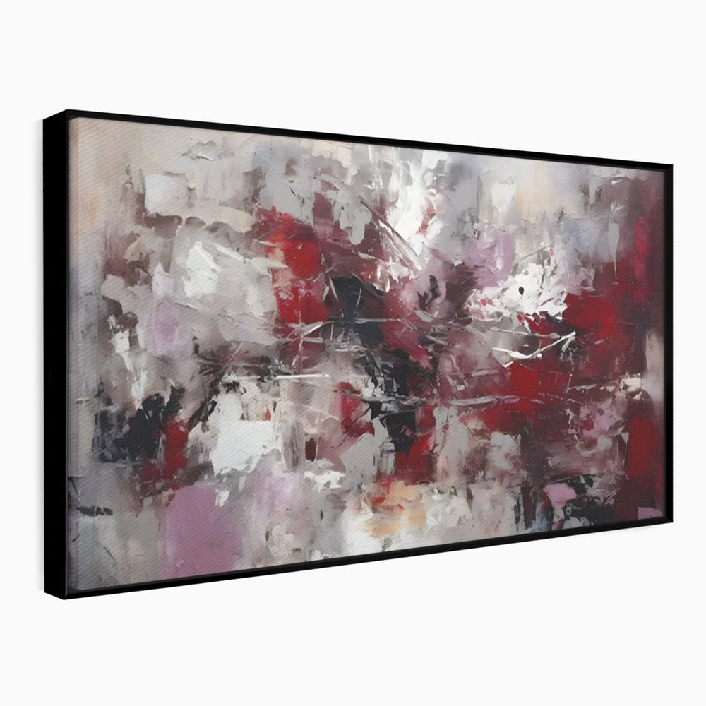 Tablou Canvas Premium LuxCanva® C1221, Pete De Culoare Tablou Abstract , Relaxare, Living Room, Culori Vibrante