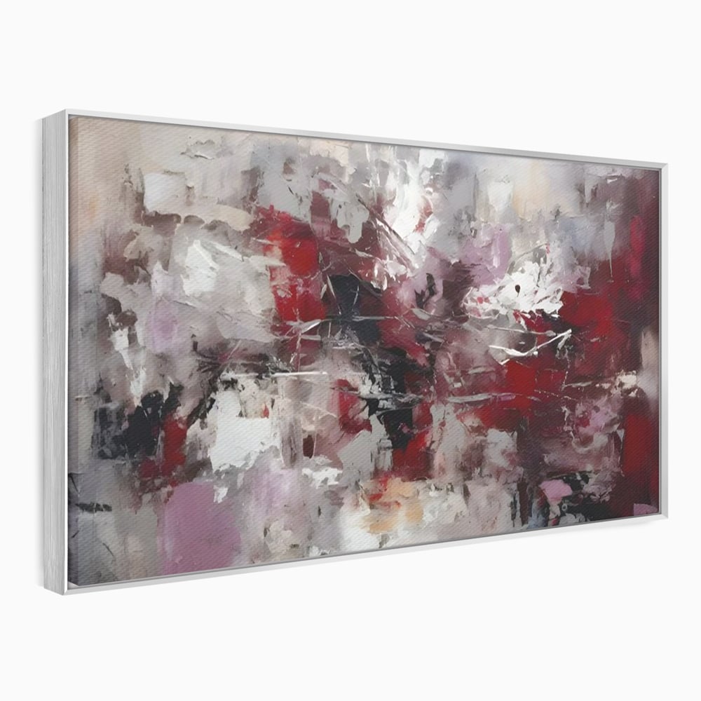 Tablou Canvas Premium LuxCanva® C1221, Pete De Culoare Tablou Abstract , Relaxare, Living Room, Culori Vibrante