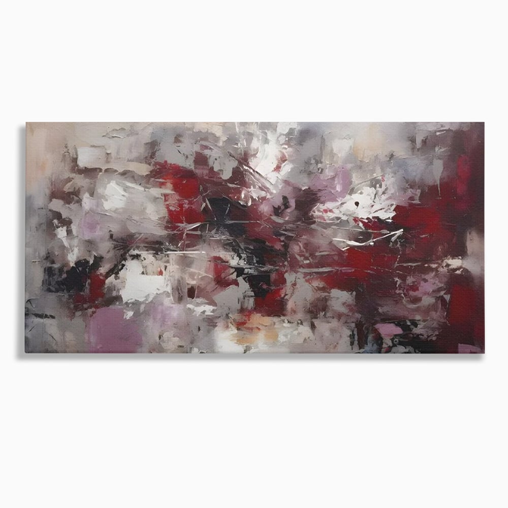 Tablou Canvas Premium LuxCanva® C1221, Pete De Culoare Tablou Abstract , Relaxare, Living Room, Culori Vibrante