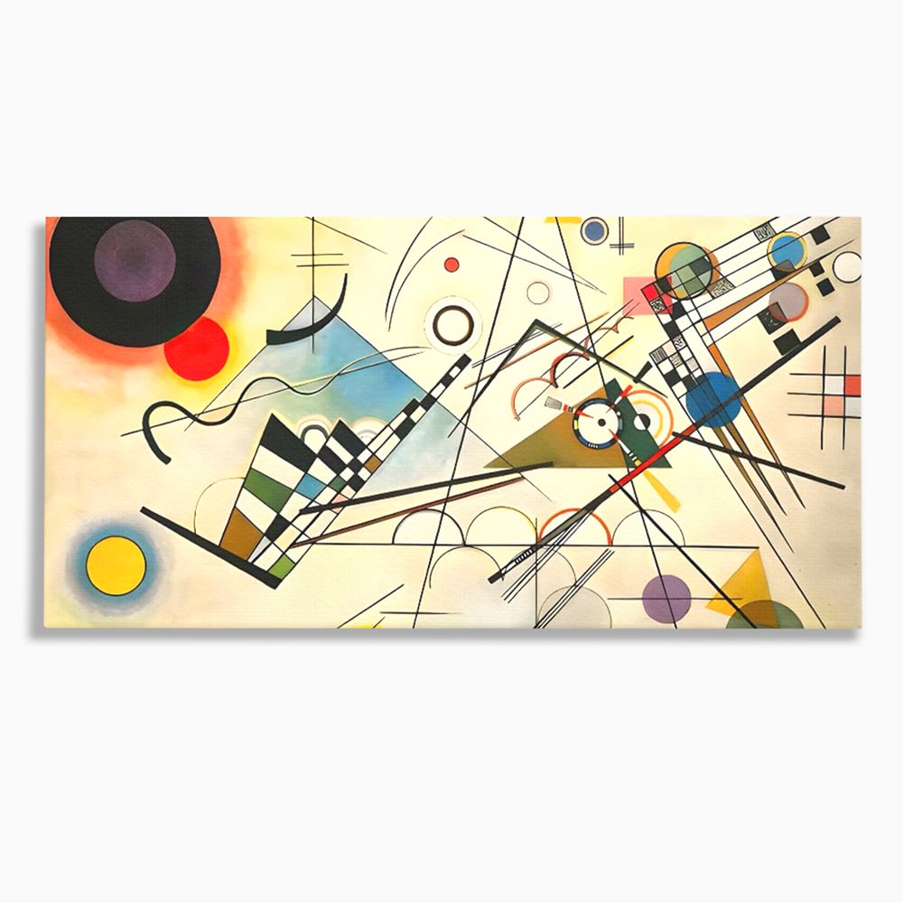 Tablou Canvas Premium LuxCanva® C1224, Abstract Paint , Relaxare, Living Room, Culori Vibrante