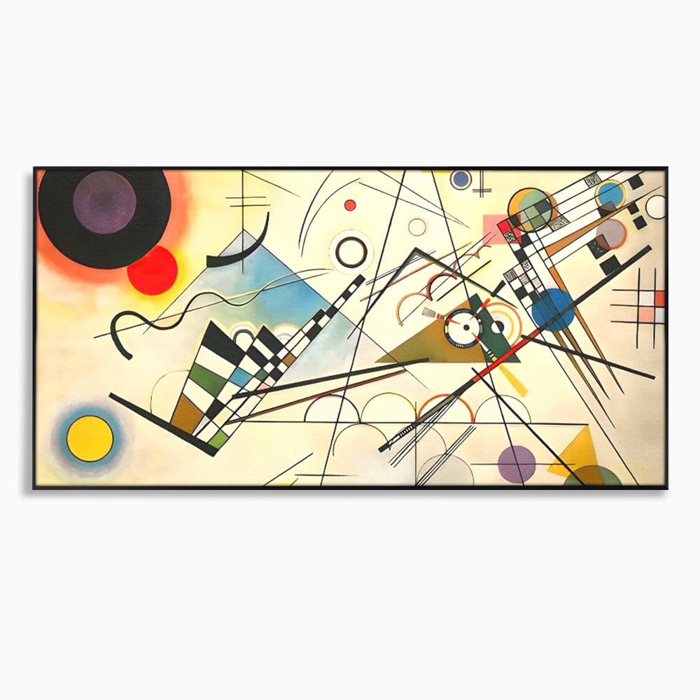 Tablou Canvas Premium LuxCanva® C1224, Abstract Paint , Relaxare, Living Room, Culori Vibrante