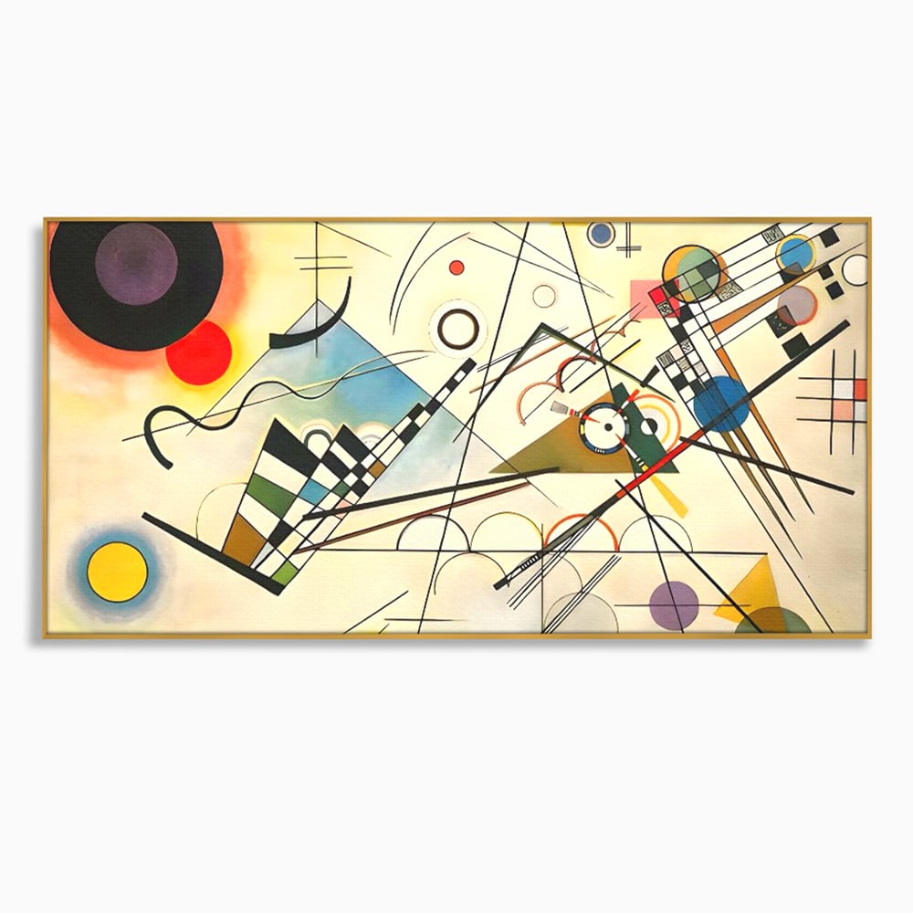 Tablou Canvas Premium LuxCanva® C1224, Abstract Paint , Relaxare, Living Room, Culori Vibrante