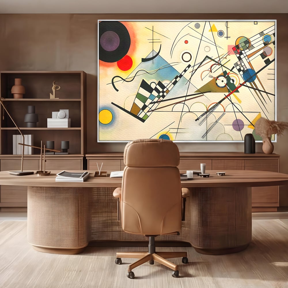 Tablou Canvas Premium LuxCanva® C1224, Abstract Paint , Relaxare, Living Room, Culori Vibrante