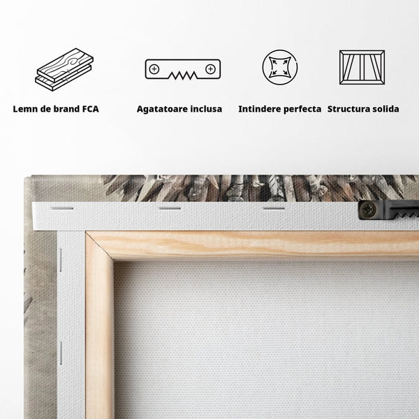 Leinwandbilder Premium, LuxCanva® C1263, Der Thron, Entspannend, Game Of Thrones, Wohnzimmer, Kräftige Farben