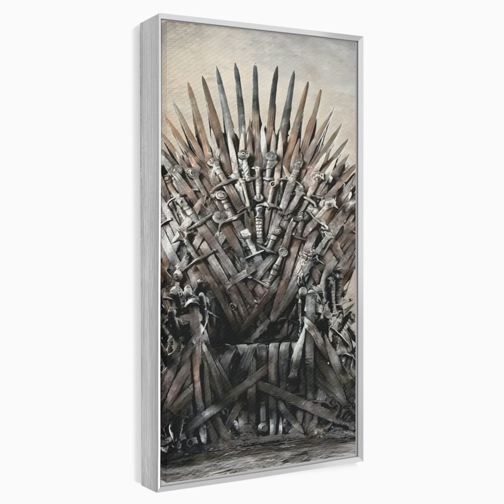 Leinwandbilder Premium, LuxCanva® C1263, Der Thron, Entspannend, Game Of Thrones, Wohnzimmer, Kräftige Farben