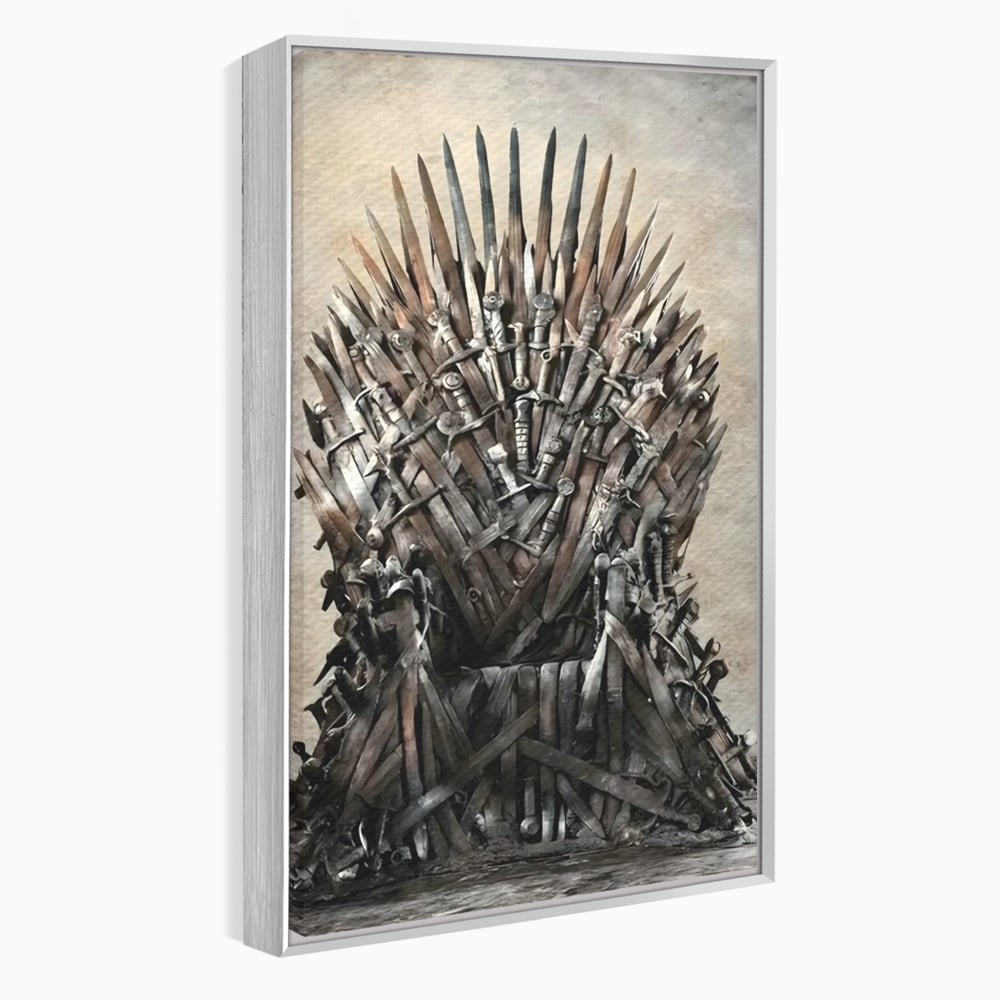 Leinwandbilder Premium, LuxCanva® C1263, Der Thron, Entspannend, Game Of Thrones, Wohnzimmer, Kräftige Farben