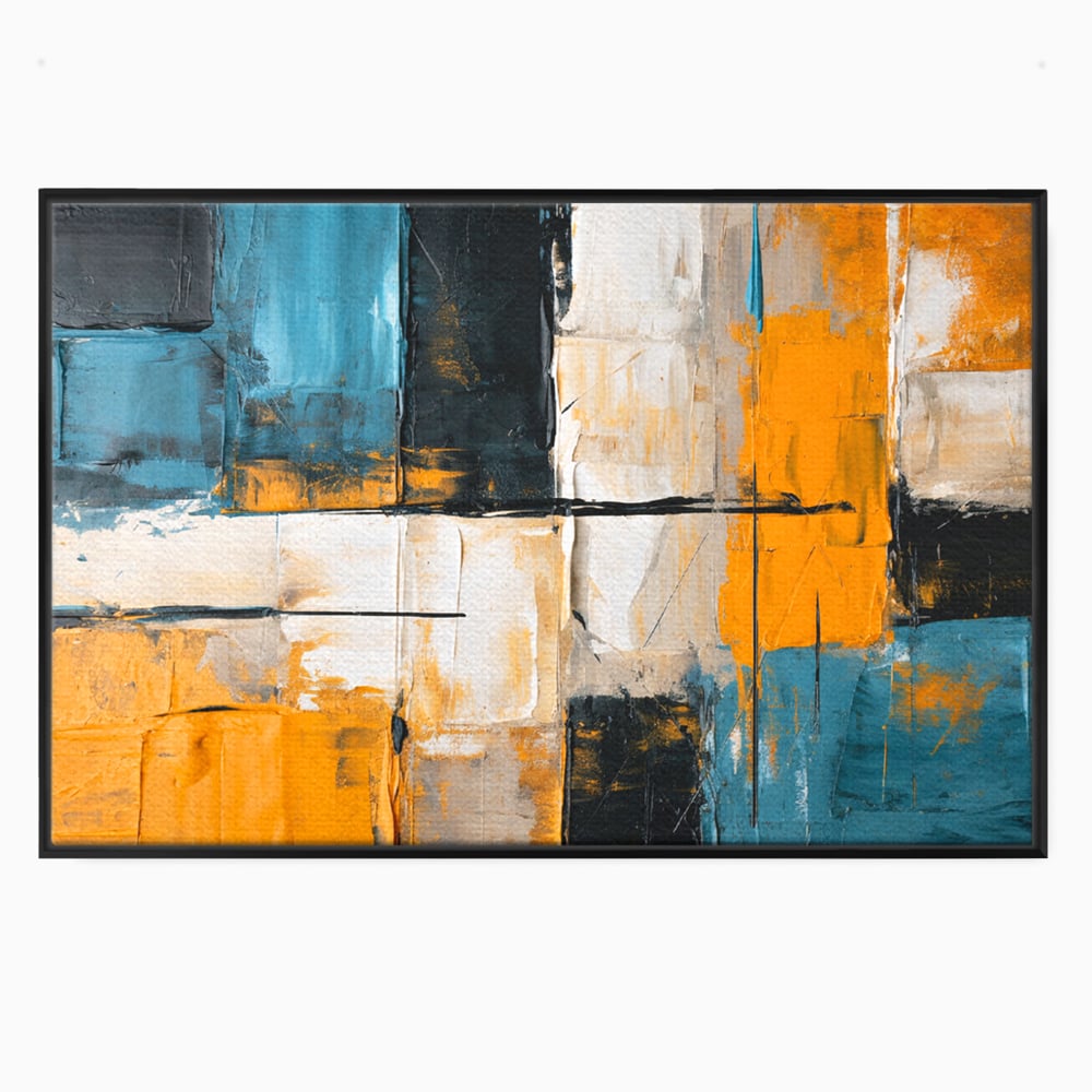 Tablou Canvas Premium, LuxCanva® C1281, Spatii care tac, Geometrie, Culori, Abstract, Materie, Volum, Profunzime, Stabilitate, Urban, Univers, Gravitate, Expozitie, Birou, Living, Dormitor