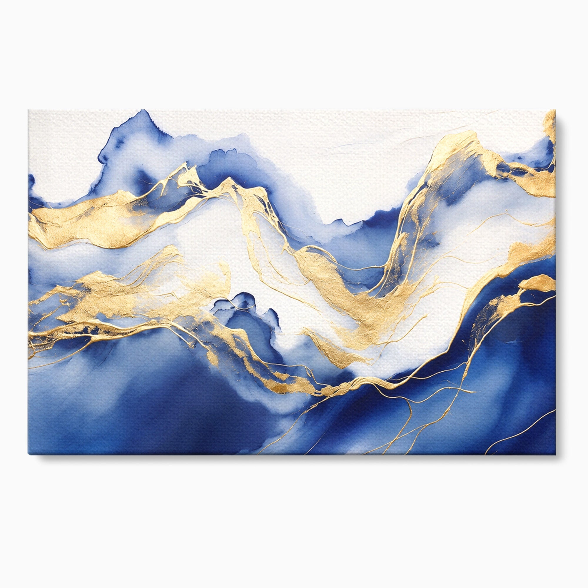 Tablou Canvas Premium LuxCanva® C1323, Valuri Abstracte, Valuri, Abstract, Peisaj, Modern, Living, Birou, Culori Vibrante