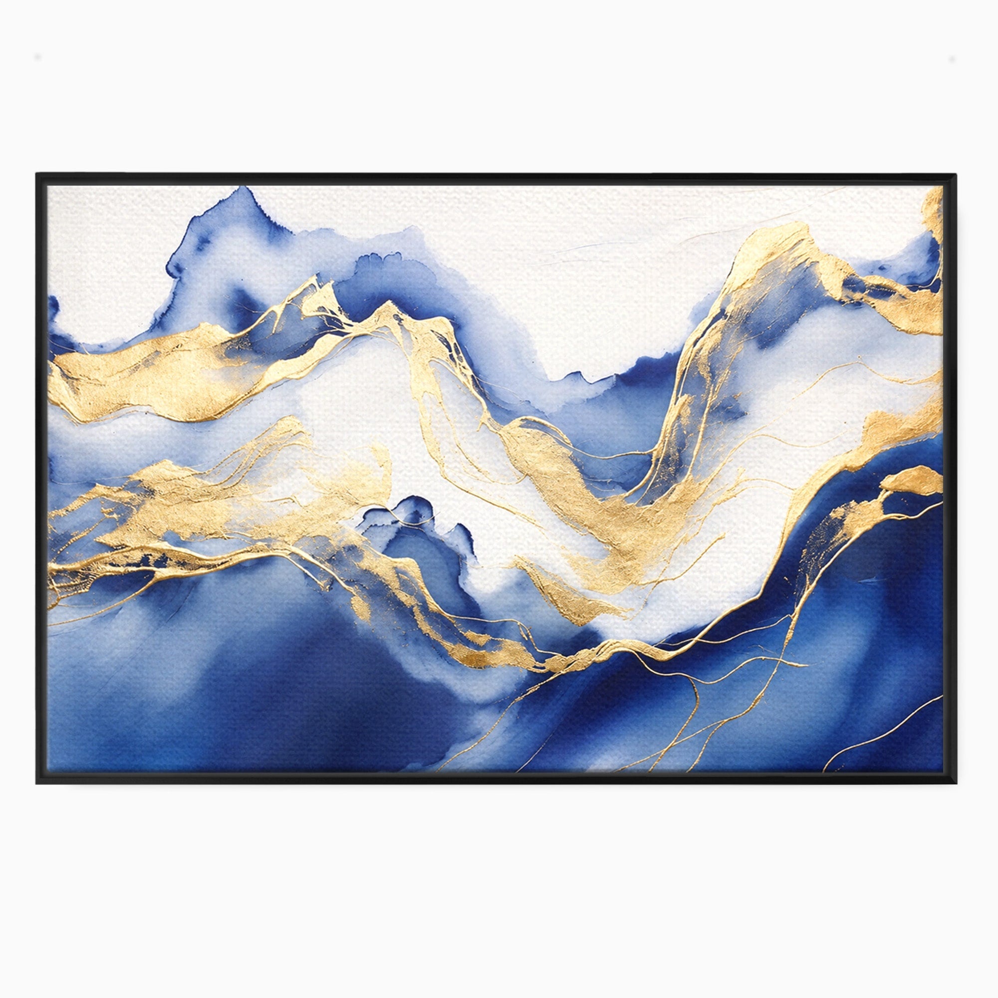 Tablou Canvas Premium LuxCanva® C1323, Valuri Abstracte, Valuri, Abstract, Peisaj, Modern, Living, Birou, Culori Vibrante
