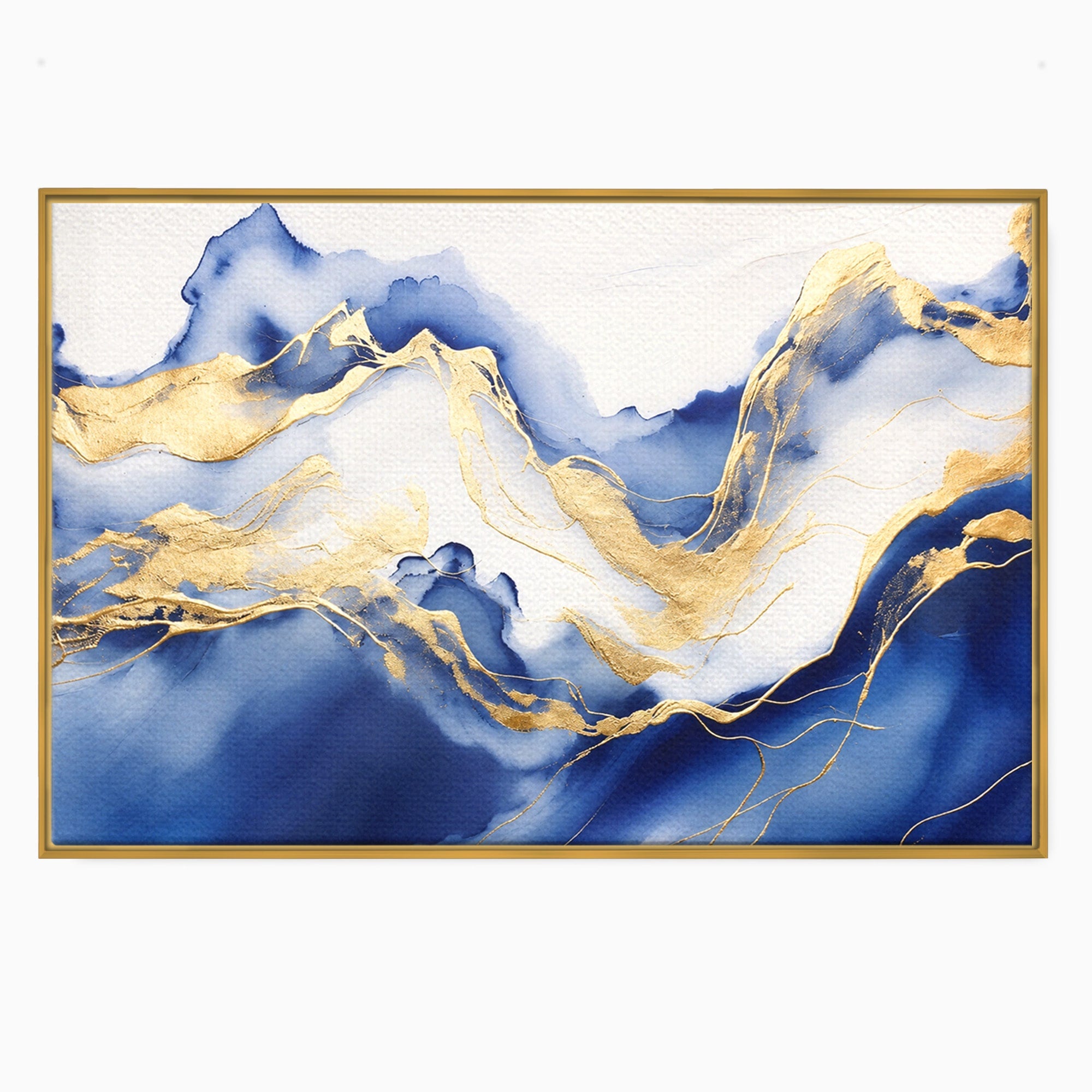 Tablou Canvas Premium LuxCanva® C1323, Valuri Abstracte, Valuri, Abstract, Peisaj, Modern, Living, Birou, Culori Vibrante