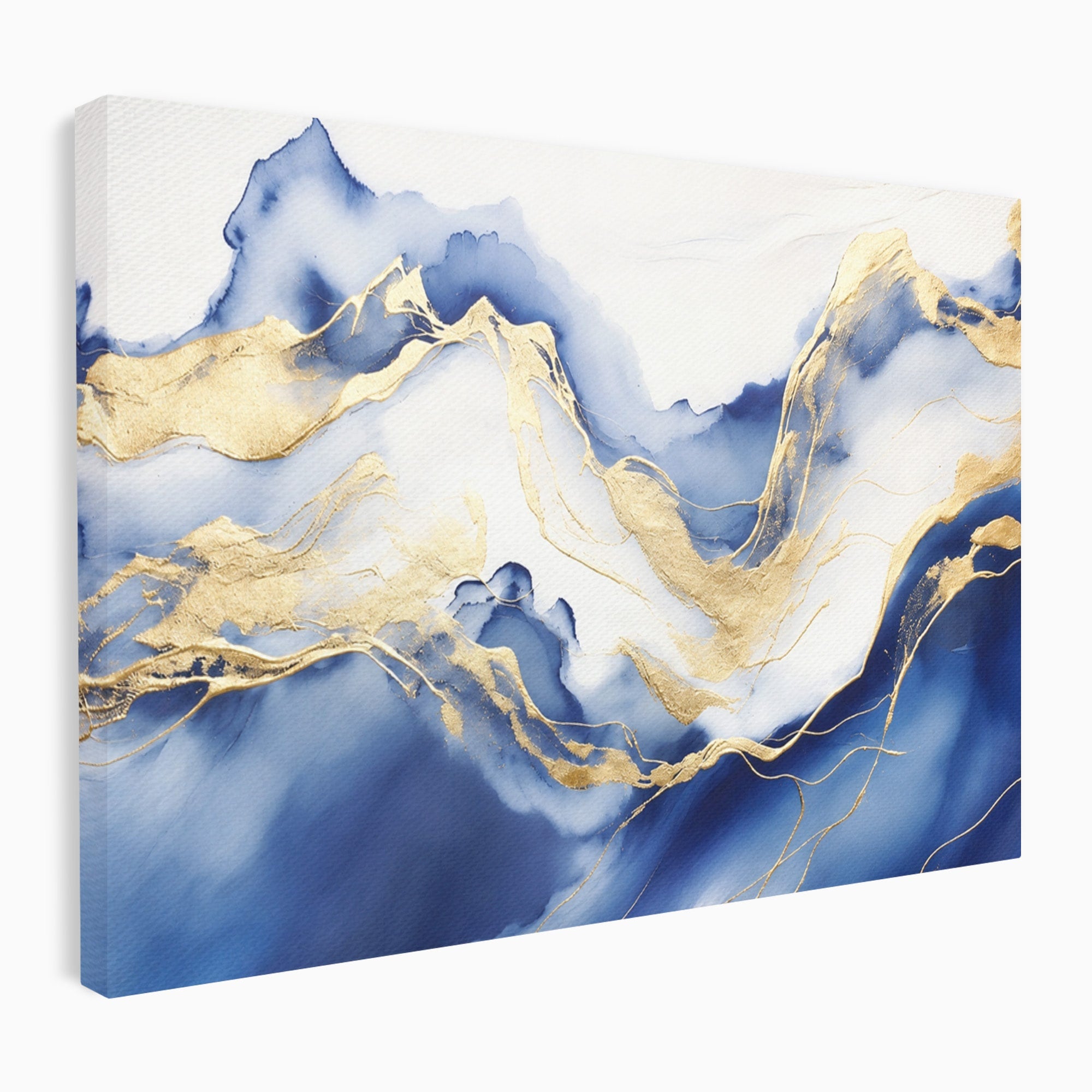 Tablou Canvas Premium LuxCanva® C1323, Valuri Abstracte, Valuri, Abstract, Peisaj, Modern, Living, Birou, Culori Vibrante