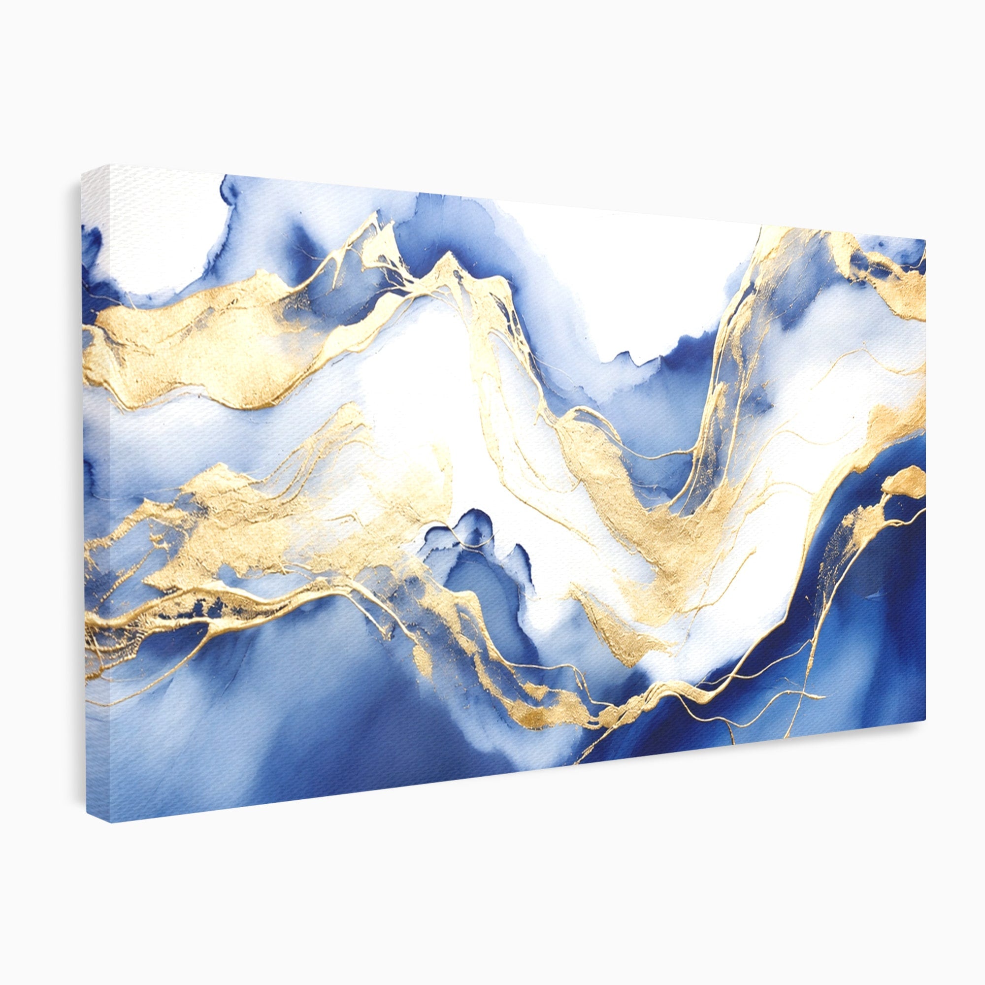 Tablou Canvas Premium LuxCanva® C1323, Valuri Abstracte, Valuri, Abstract, Peisaj, Modern, Living, Birou, Culori Vibrante