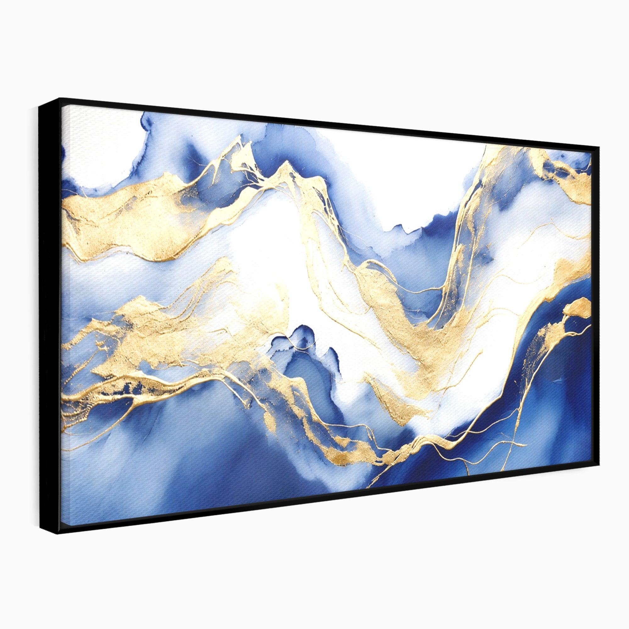 Tablou Canvas Premium LuxCanva® C1323, Valuri Abstracte, Valuri, Abstract, Peisaj, Modern, Living, Birou, Culori Vibrante