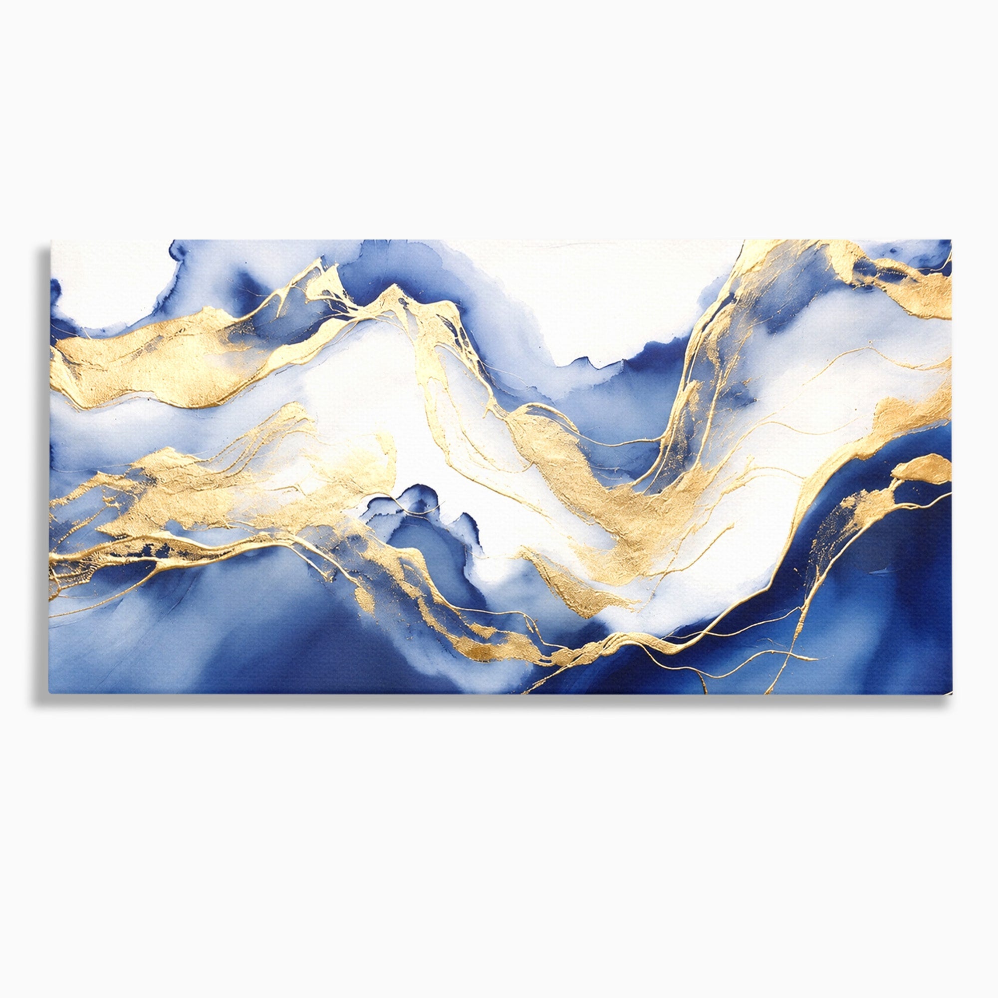 Tablou Canvas Premium LuxCanva® C1323, Valuri Abstracte, Valuri, Abstract, Peisaj, Modern, Living, Birou, Culori Vibrante