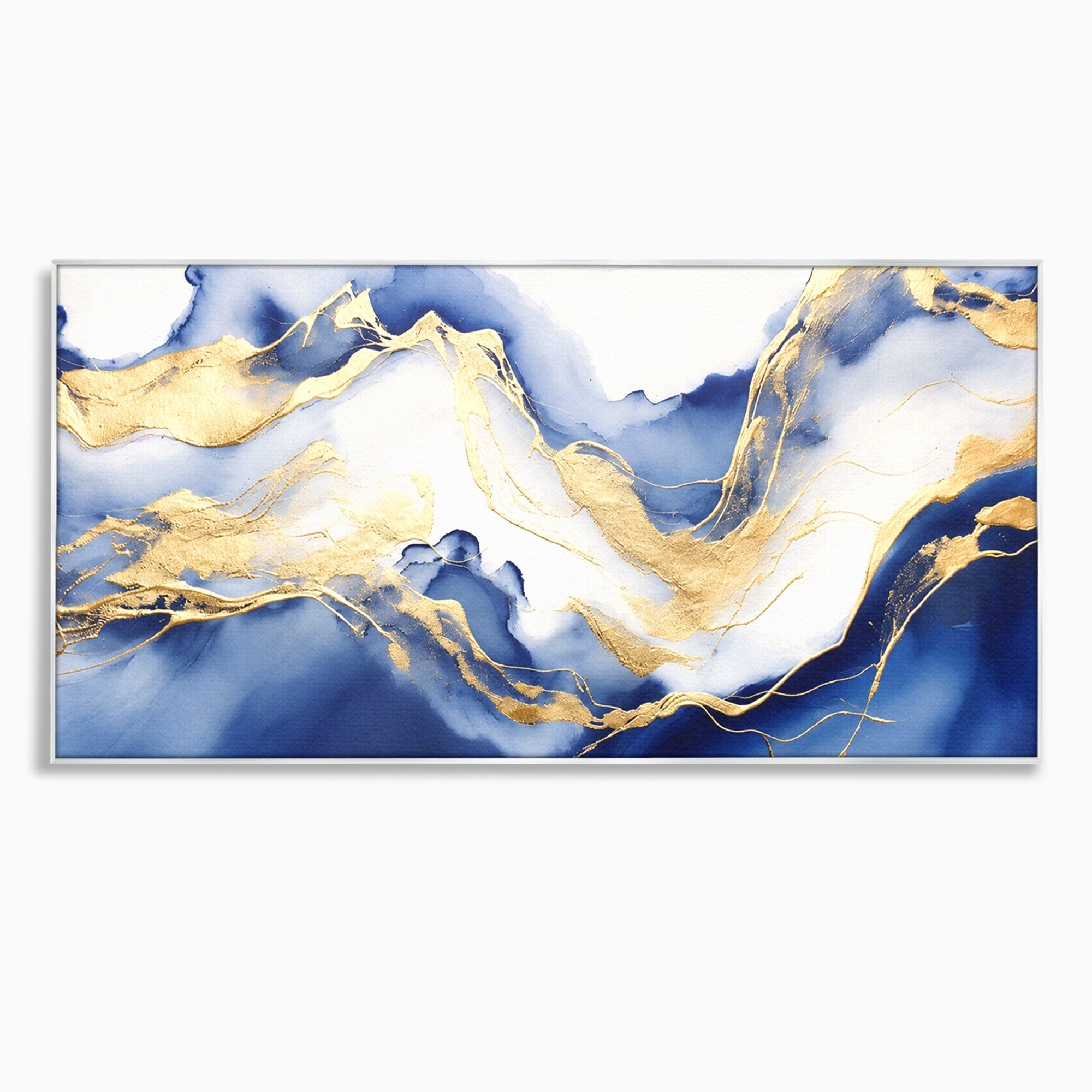 Tablou Canvas Premium LuxCanva® C1323, Valuri Abstracte, Valuri, Abstract, Peisaj, Modern, Living, Birou, Culori Vibrante