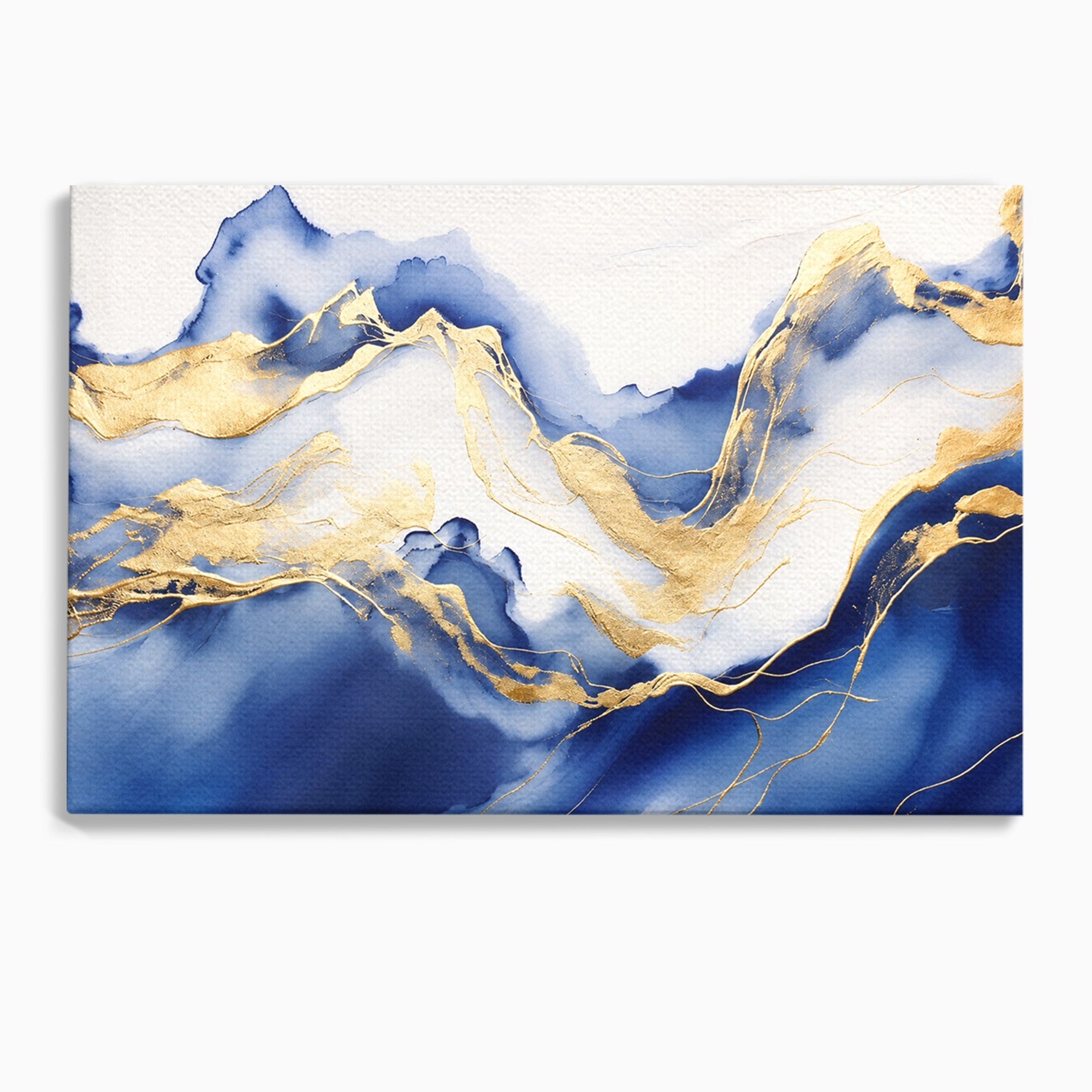 Tablou Canvas Premium LuxCanva® C1323, Valuri Abstracte, Valuri, Abstract, Peisaj, Modern, Living, Birou, Culori Vibrante