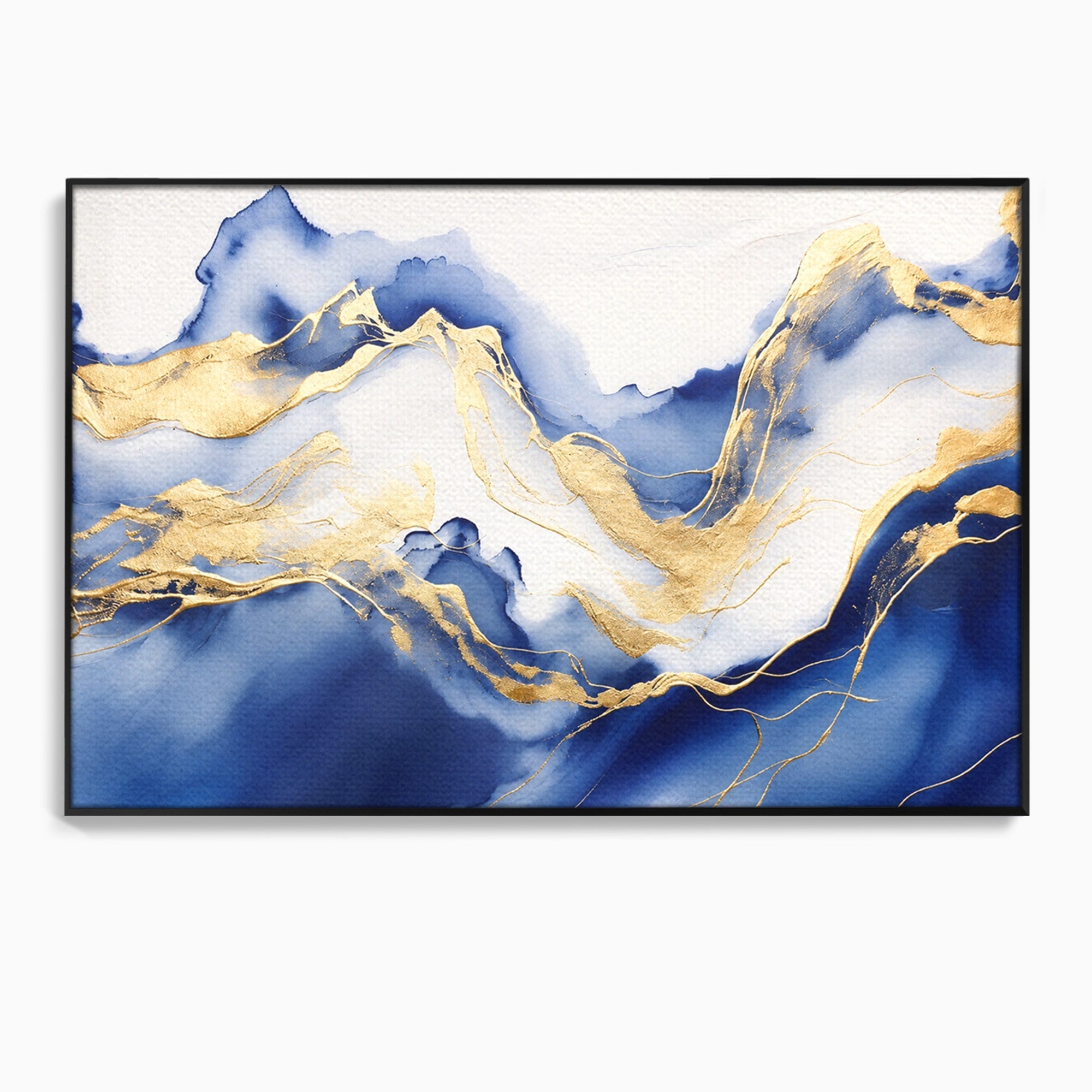 Tablou Canvas Premium LuxCanva® C1323, Valuri Abstracte, Valuri, Abstract, Peisaj, Modern, Living, Birou, Culori Vibrante