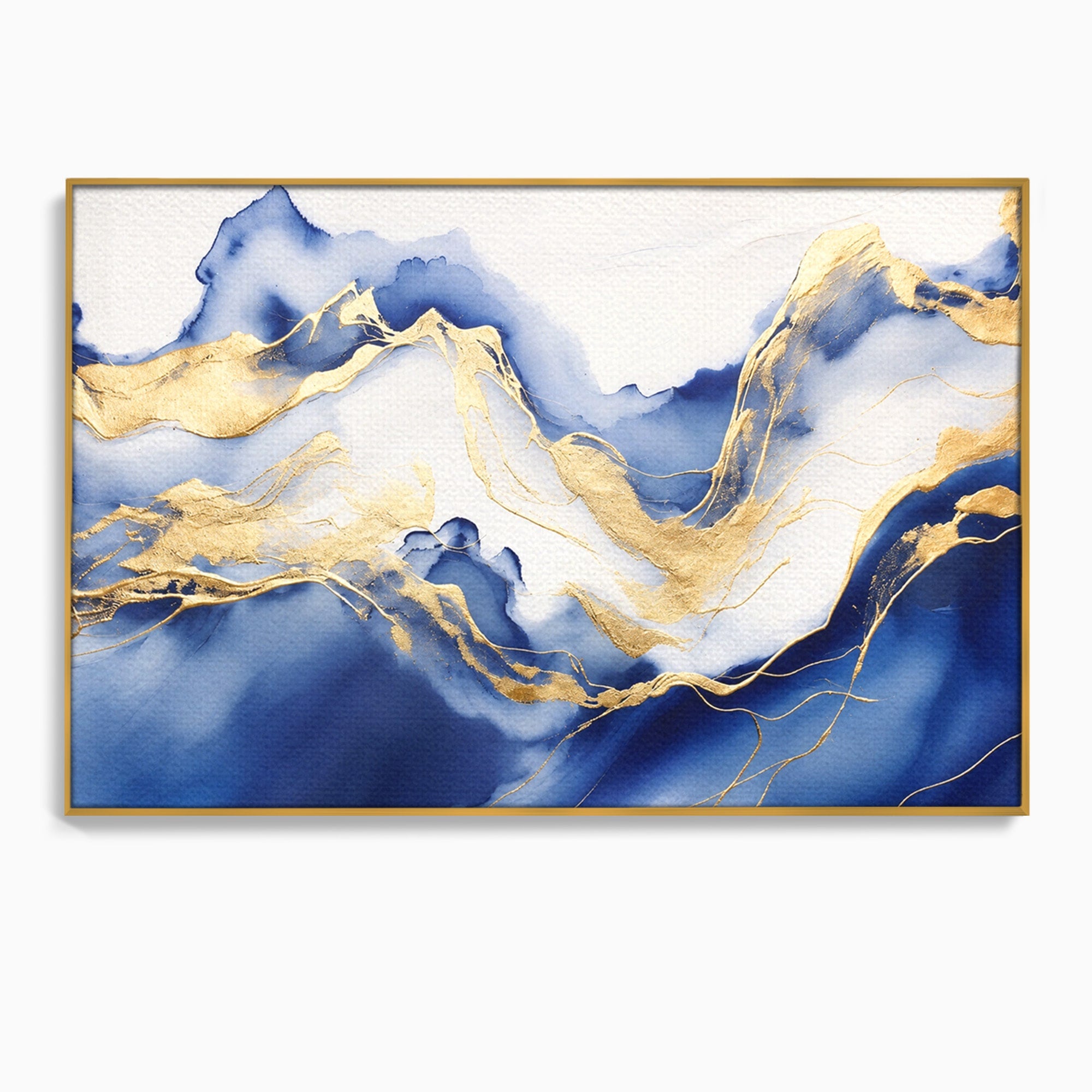 Tablou Canvas Premium LuxCanva® C1323, Valuri Abstracte, Valuri, Abstract, Peisaj, Modern, Living, Birou, Culori Vibrante