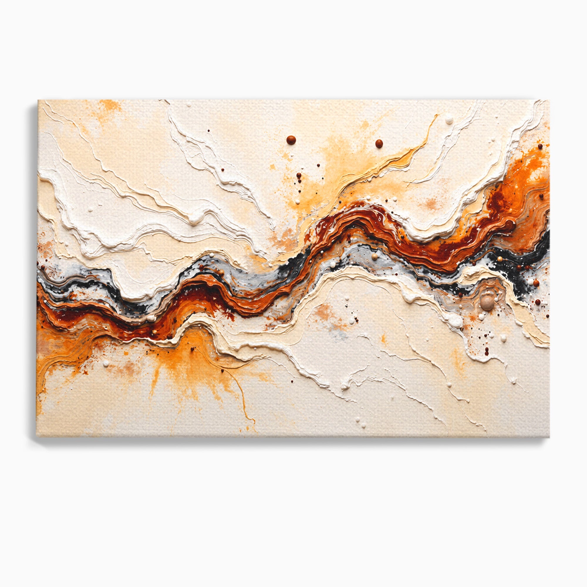 Tablou Canvas Premium LuxCanva® C1327, Flux Abstract, Abstract, Textura, Arta Moderna, Living, Dormitor, Culori Vibrante