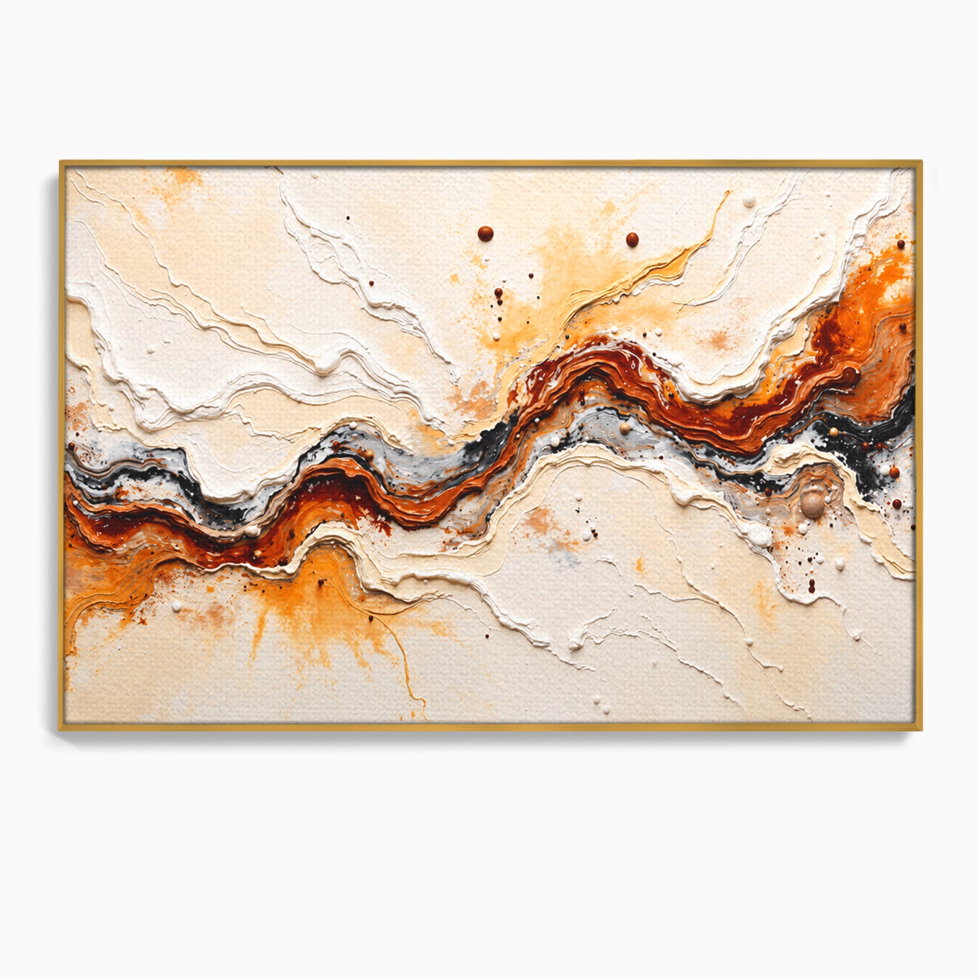 Tablou Canvas Premium LuxCanva® C1327, Flux Abstract, Abstract, Textura, Arta Moderna, Living, Dormitor, Culori Vibrante