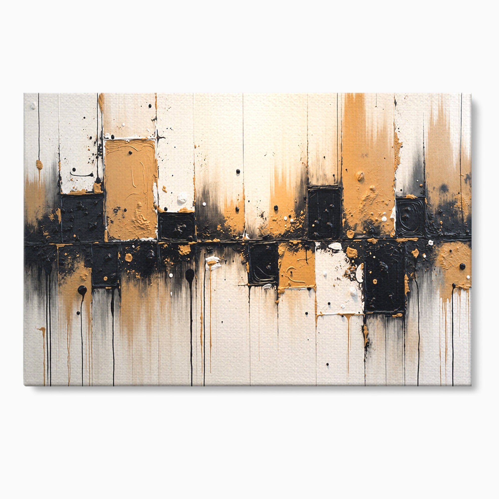 Tablou Canvas Premium LuxCanva® C1328, Abstractie Eleganta, Abstractie, Modern, Arta Contemporana, Textura, Living, Birou, Culori Vibrante