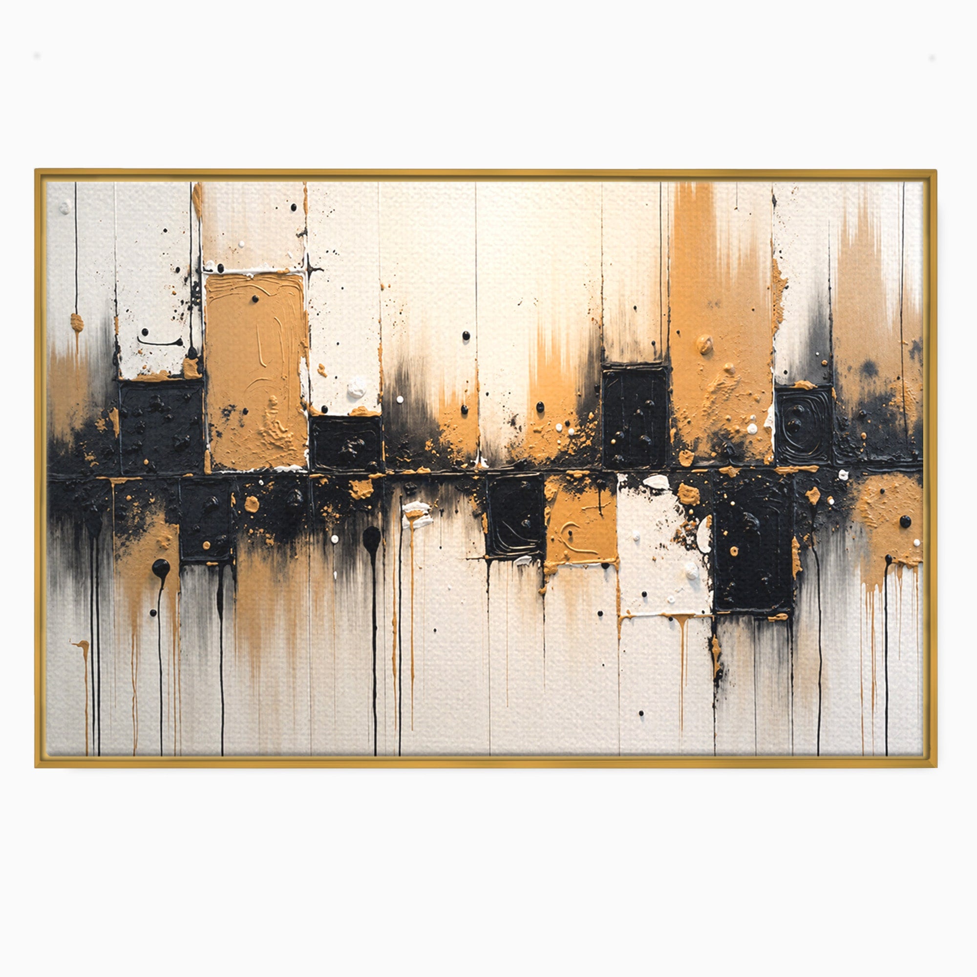 Tablou Canvas Premium LuxCanva® C1328, Abstractie Eleganta, Abstractie, Modern, Arta Contemporana, Textura, Living, Birou, Culori Vibrante