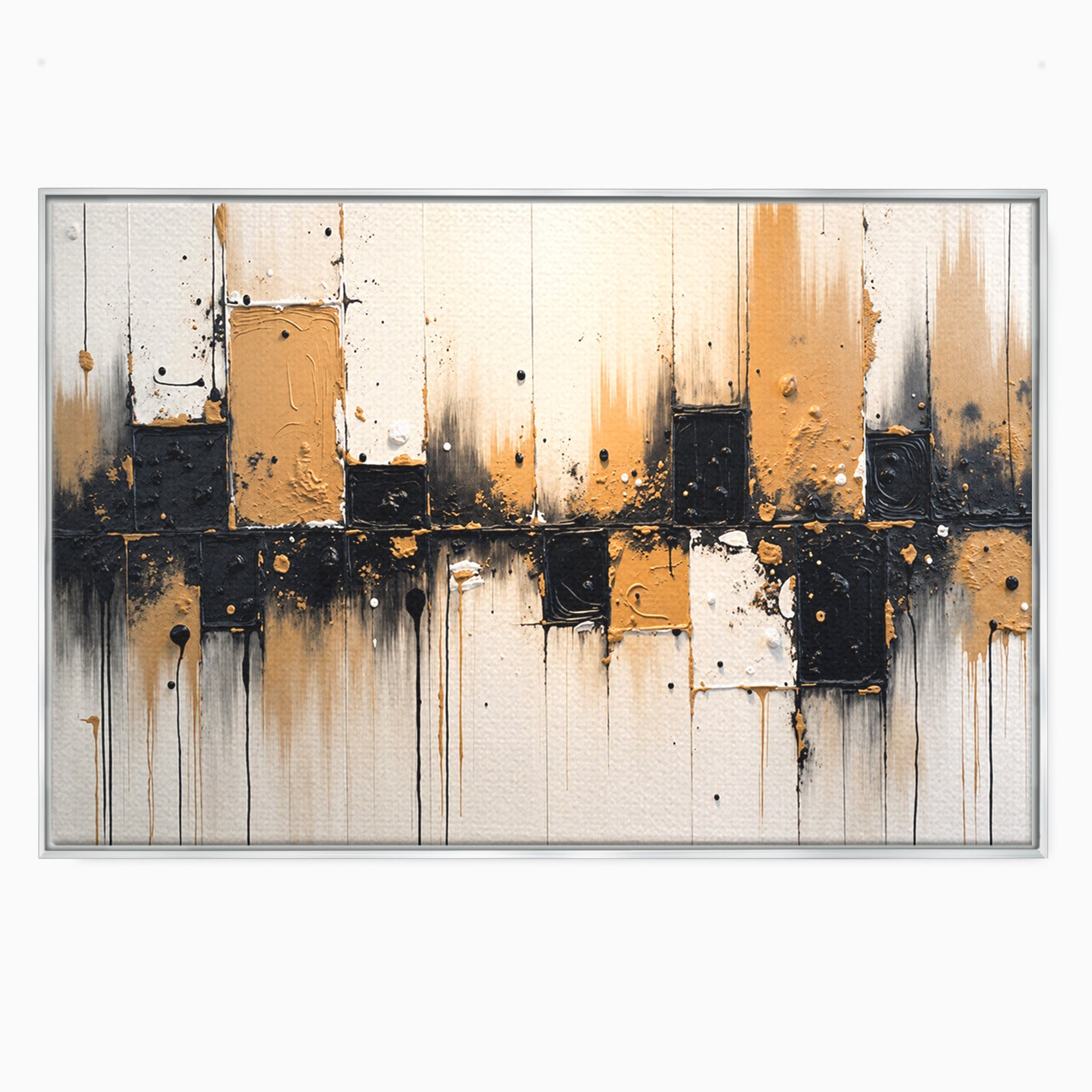 Tablou Canvas Premium LuxCanva® C1328, Abstractie Eleganta, Abstractie, Modern, Arta Contemporana, Textura, Living, Birou, Culori Vibrante