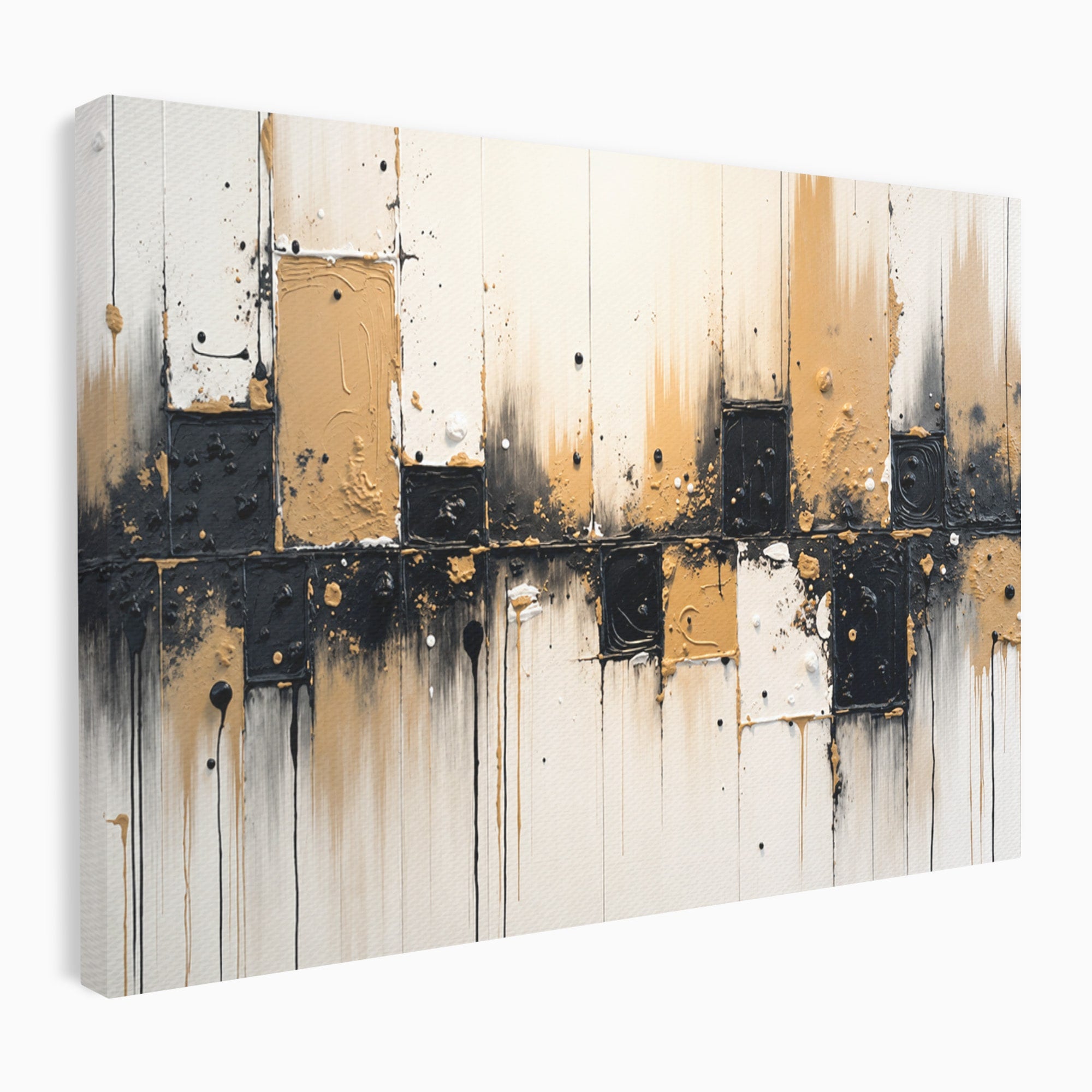 Tablou Canvas Premium LuxCanva® C1328, Abstractie Eleganta, Abstractie, Modern, Arta Contemporana, Textura, Living, Birou, Culori Vibrante